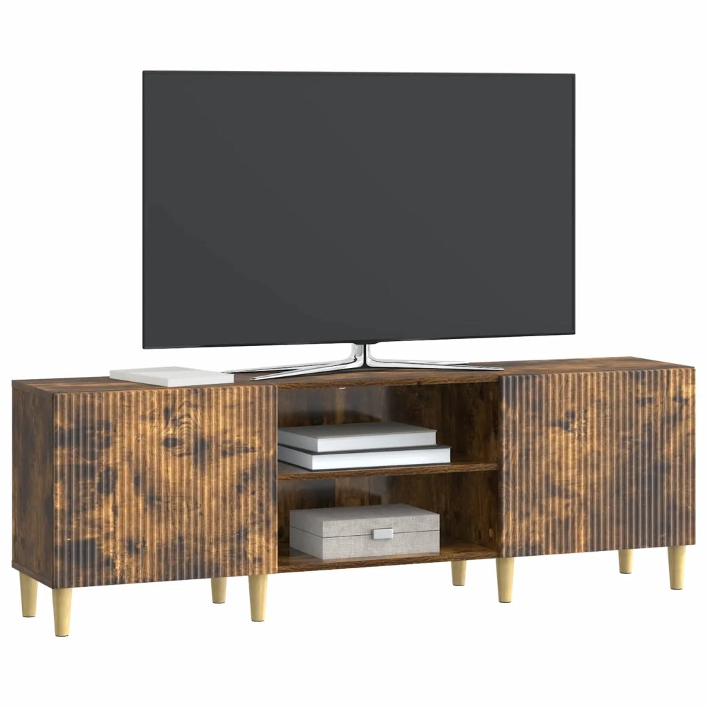Mobile TV Rovere Fumo 150 x 31 x 50 cm Legno ingegnerizzato