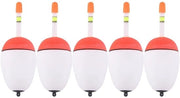 Accessori per pesca notturna - Dritto 5PCS - Float EVA galleggiante - Segnalatore luminoso - Accessori per pesca notturna - Schiuma duratura - Elasticità forte - Float per pesca