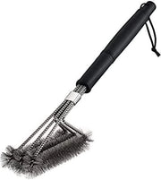 Kit di Pulizia per BBQ - Borstel per BBQ - Schraper per BBQ - Accessori di Pulizia per BBQ - Attrezzatura per BBQ - Pulitore per BBQ - Borstel di Pulizia per BBQ - Set di Pulizia per BBQ - Pulitore per Barbecue - Borstel per Barbecue