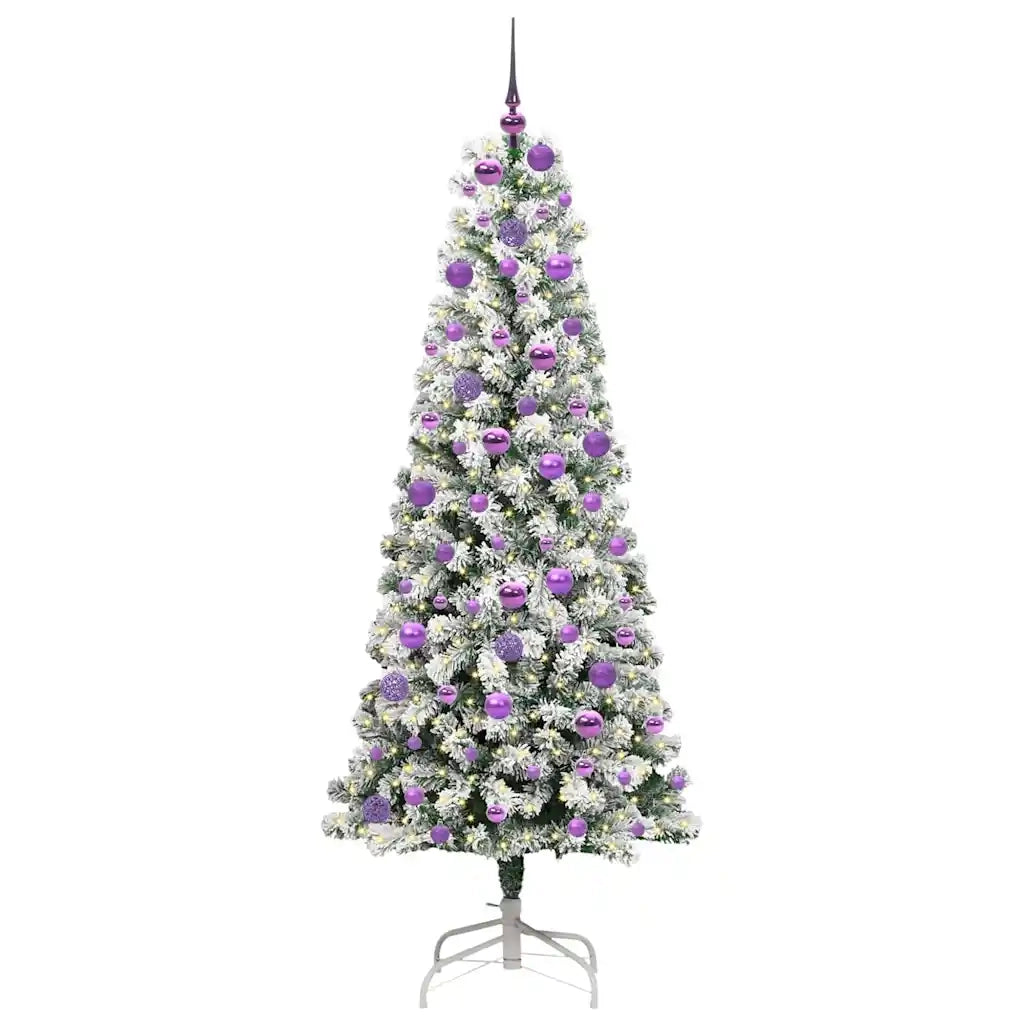 Albero di Natale Artificiale con Rami Pieghevoli 180 cm 3395601