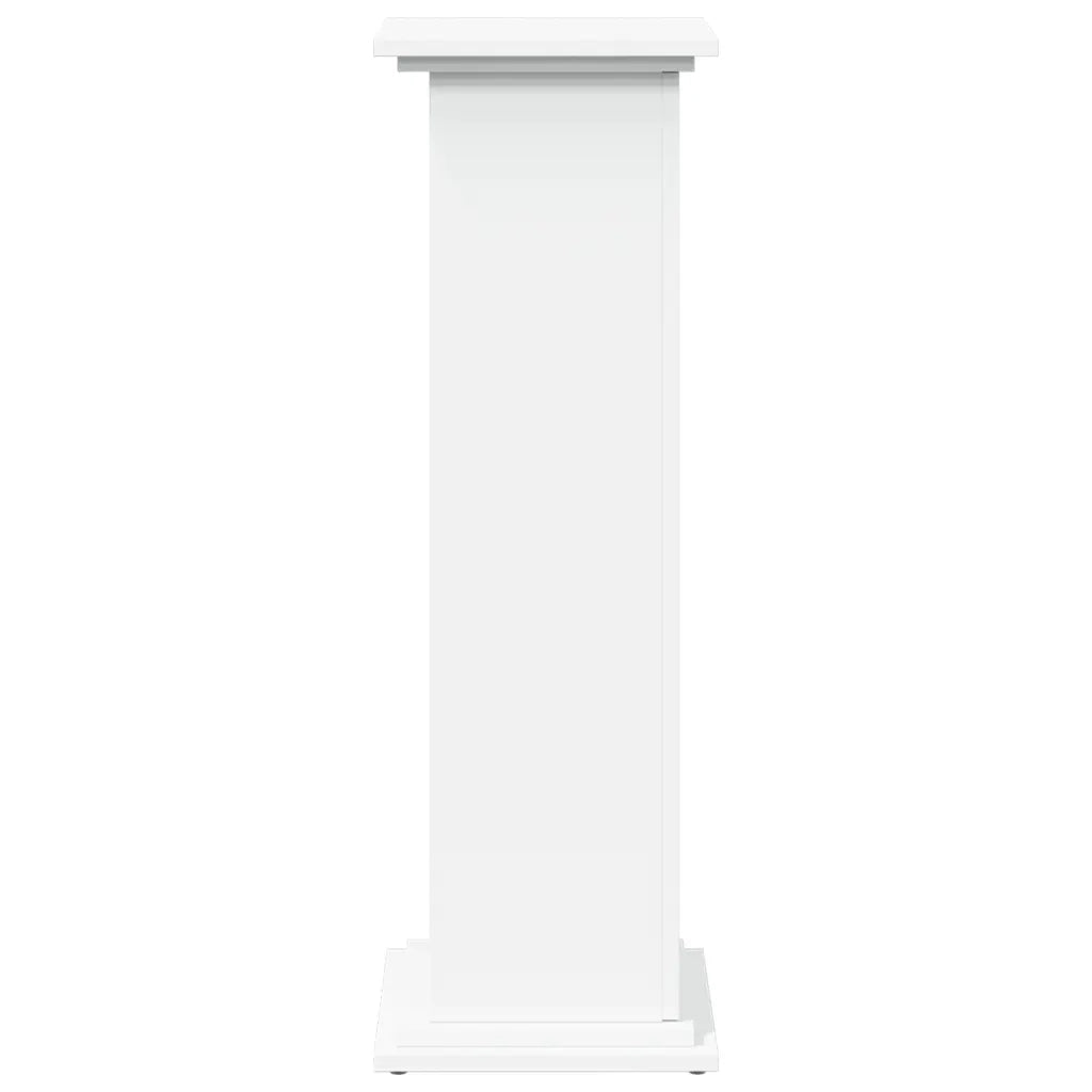 Supporto Espositivo Portaoggetti Bianco 31x30x90 cm Truciolato 854607