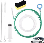 Strumenti di pulizia per grondaie con setto extra lungo - 5m - Incluso tubo e spugna - Ideale per pulitori di vetri e grondaie.