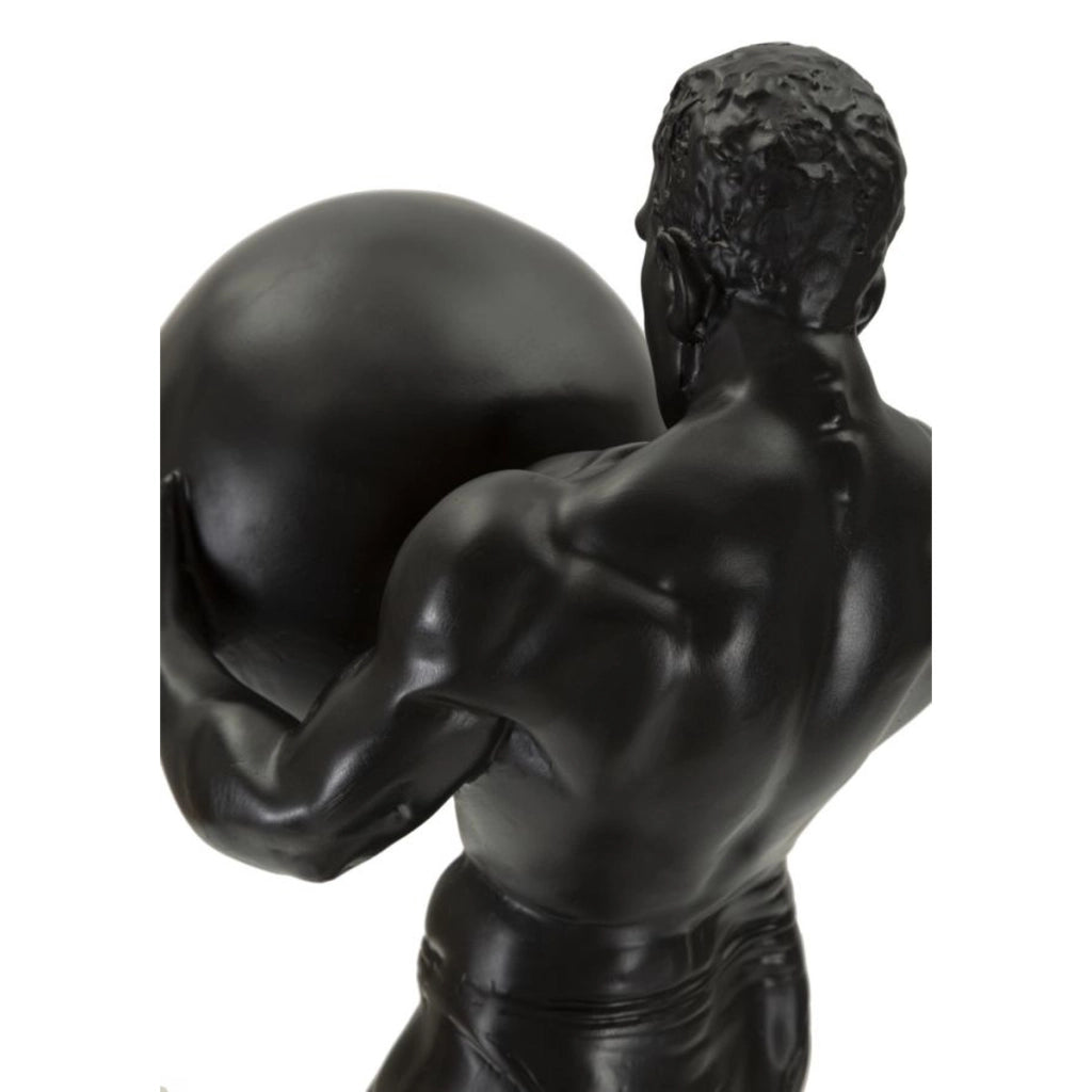 Scultura VKH371, Nero, Poliresina, 18,5x20,5x43,5 cm