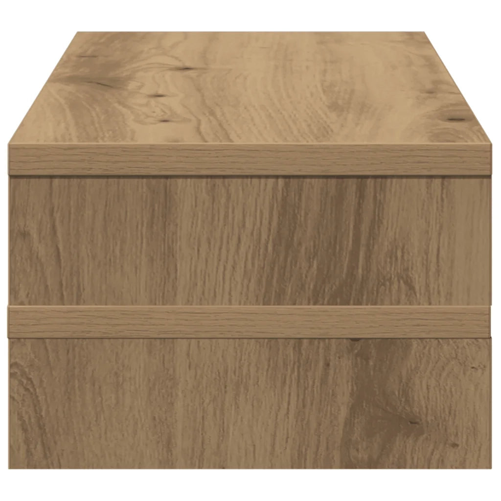 Supporto per Monitor Rovere Artigianale 54x22x15 cm Truciolato 854777