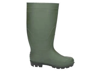 STIVALI  A GINOCCHIO IN PVC VERDE- - nÂ°44 - 1 paio EXCEL