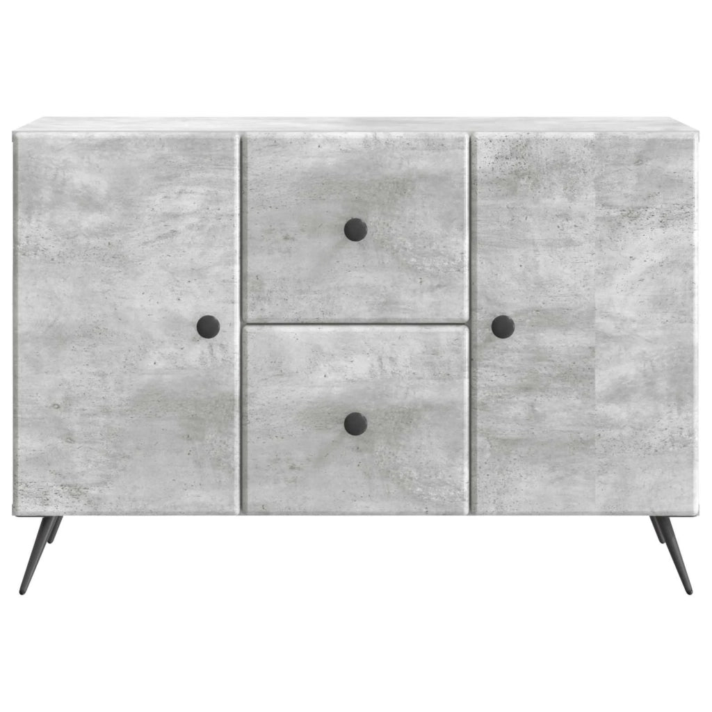 Credenza Grigio Cemento 89 x 34,5 x 60 cm Legno ingegnerizzato 895578