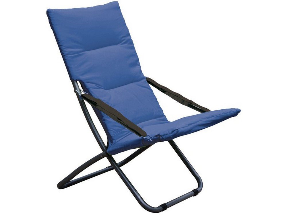 sedia pieghevole capri cm. 83x50x93 h col. blu cod:ferx.vit48733