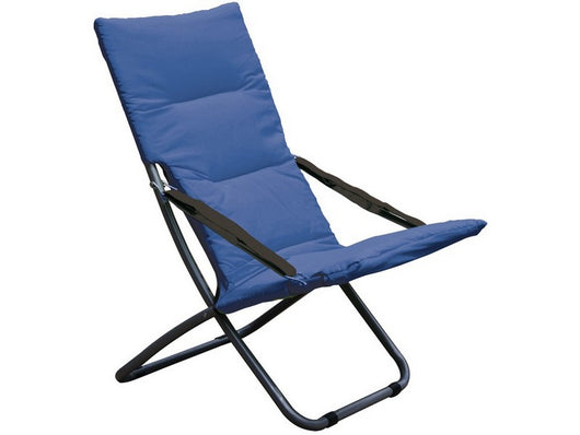 sedia pieghevole capri cm. 83x50x93 h col. blu cod:ferx.vit48733