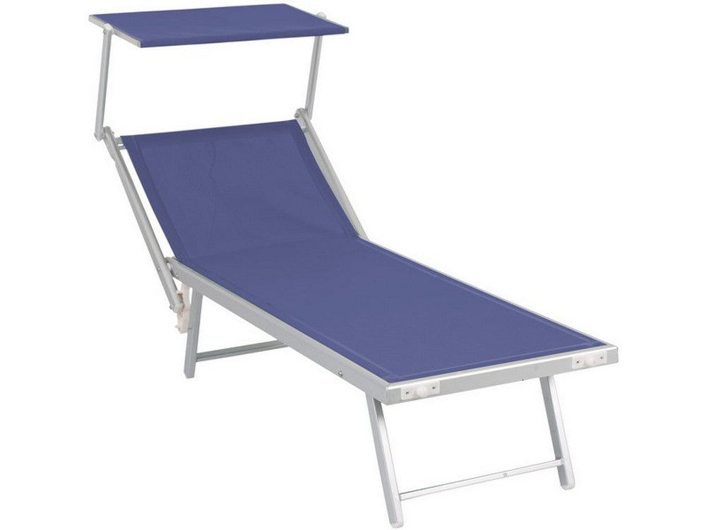 lettino pool cm. 61x189x40 h col. blu cod:ferx.vit43762