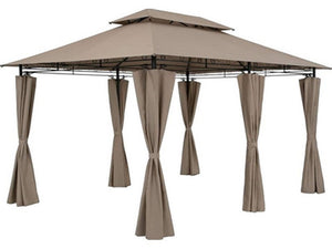 gazebo kassy mt. 3x4x2,6 h col. ecr¨ scuro cod:ferx.vit51183