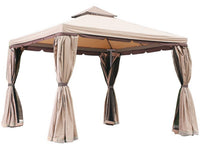 gazebo passion mt. 3x4x2,85 h col. ecr¨ cod:ferx.vit51198
