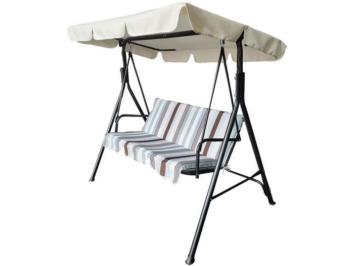 dondolo spargi a 3 posti cm. 170x110x153 h fantasia strisce cod:ferx.vit45795