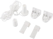 Set di riparazione per tende a rotolo - connettore/attacco - catena a gabbia 89cm - per tubi da 17-18mm - alta qualità plastica - facile da usare - decorazione per finestre