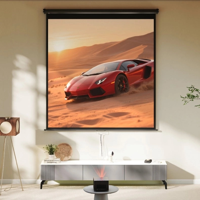 Schermo di proiezione avvolgibile 99 pollici 4K