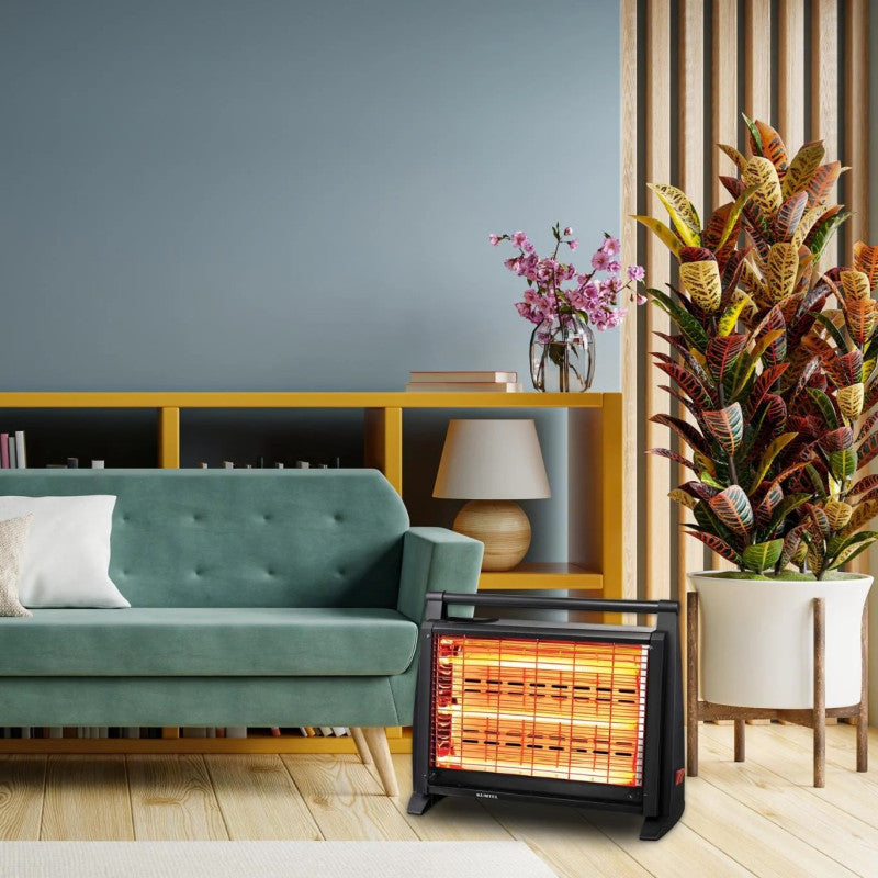 Stufa al quarzo 3 elementi potenza 1500 watt