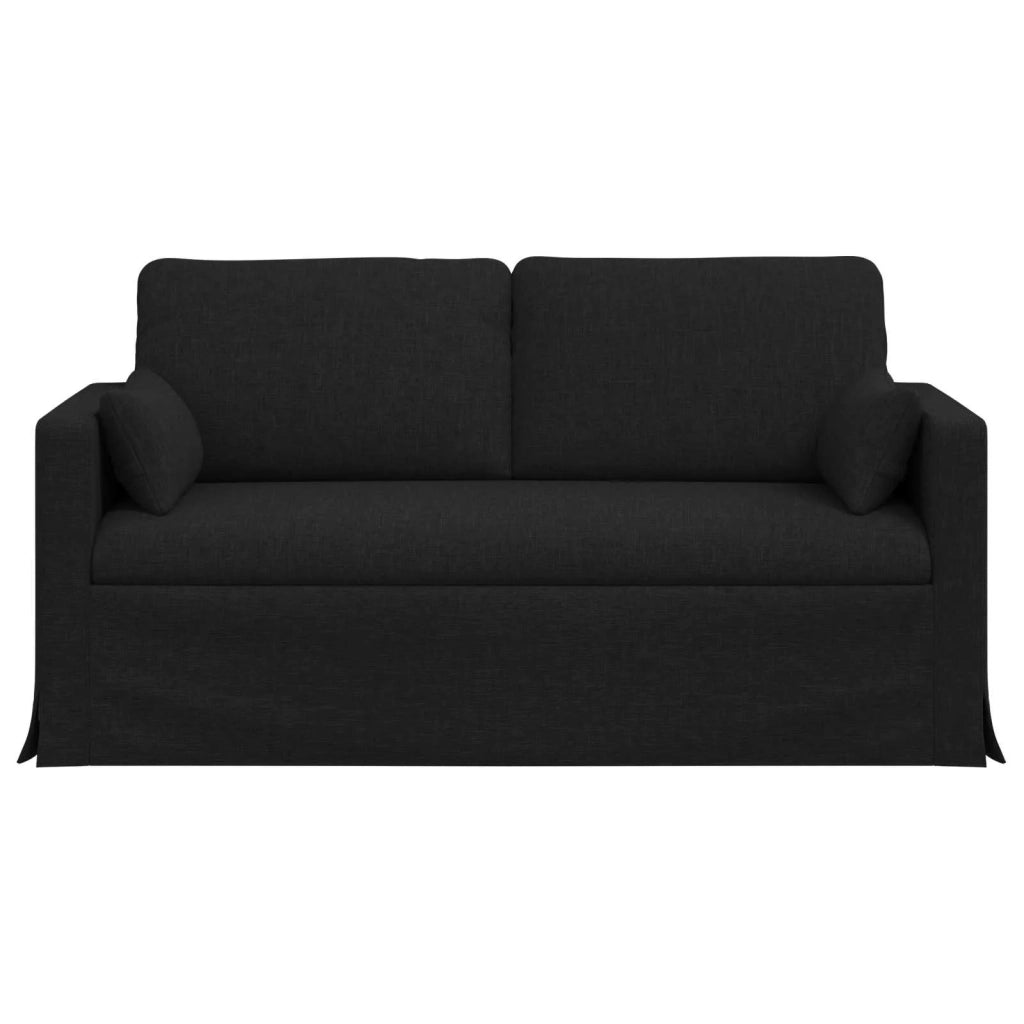 Divano | Divano da soggiorno | Sofa Nero 158 x 78 x 80 cm Tessuto