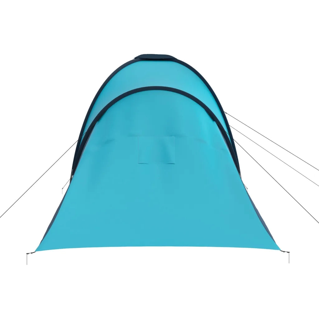 Tenda da Campeggio per 6 Persone-Tenda per Famiglie Blu Marino e Azzurro