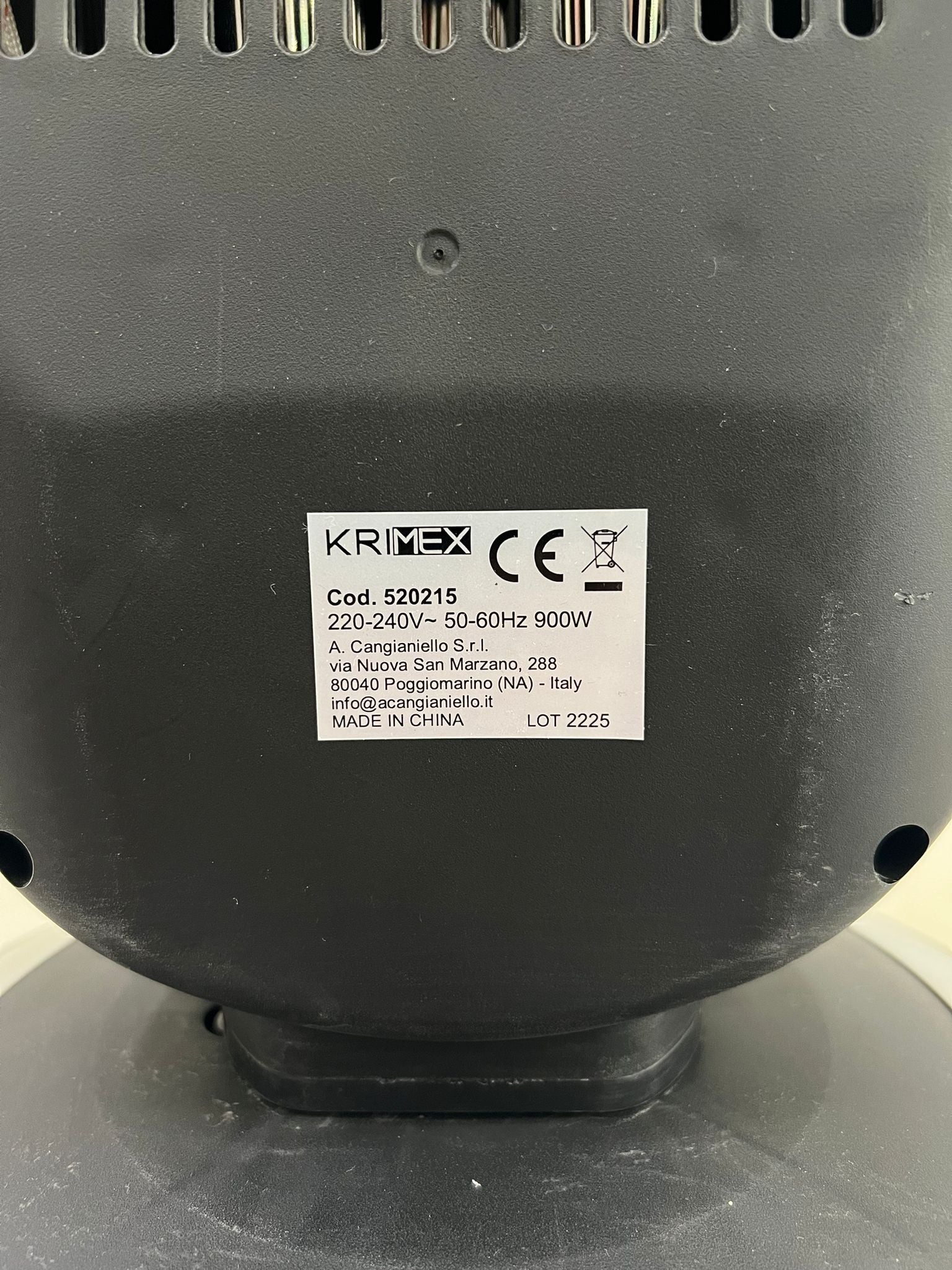 STUFA A CARBONIO 450/900 W