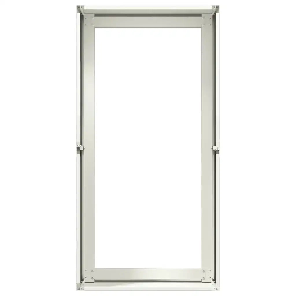 Fioriera Bianca 40x80x40 cm in Acciaio Laminato a Freddo 860732