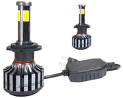 COPPIA LAMPADE AUTO MOTO D6 H7 LED 4200LM 38W 6000K EMC KIT LAMPADINE 89893