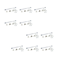 Pistone a gas H con agganci per ante per pensili