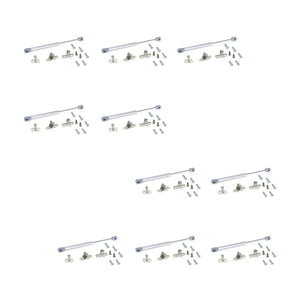 Pistone a gas H con agganci per ante per pensili