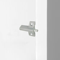 Emuca Pistone per porta a battente Minidamp 2, Chiusura soft, Acciaio, Grigio, 10 u.
