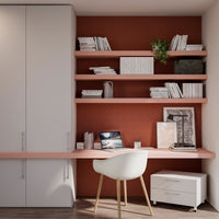 Emuca Maniglia per mobile Orlando, L 306 mm, interasse 256 mm, Acciaio, Nichel satinato, 1 lotto di 10 unitÃ 