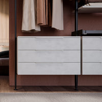 Emuca Maniglia per mobile Setubal, L 198 mm, interasse 128 mm, Alluminio, Anodizzato opaco, 1 lotto di 25 unitÃ 