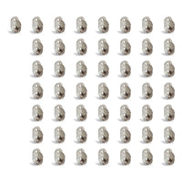 Emuca Supporto per appendiabiti da armadio, Zama, Nichelato, 50 u.