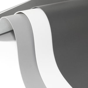 Emuca Tappetino antiscivolo per cassetti, Effetto tessuto, Plastica grigia, Tecnoplastica, 1 u.