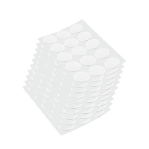 Emuca Tappi Copriforo, adesivo, D. 20 mm, Bianco, 900 u.