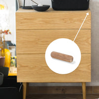 Emuca Sistema di unione a pressione Spine in legno, Ã˜ 8 x 40 mm, Legno faggio, Legno, 1000 un