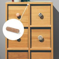 Emuca Sistema di unione a pressione Spine in legno, Ã˜ 8 x 40 mm, Legno faggio, Legno, 1000 un