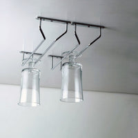 Emuca Portabicchieri Supra per mobile., Cromato brillo, Acciaio, 1 u.