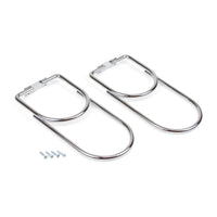 Emuca Portabottiglie con 2 spazi per mobili., Cromato brillo, Acciaio, 1 u.