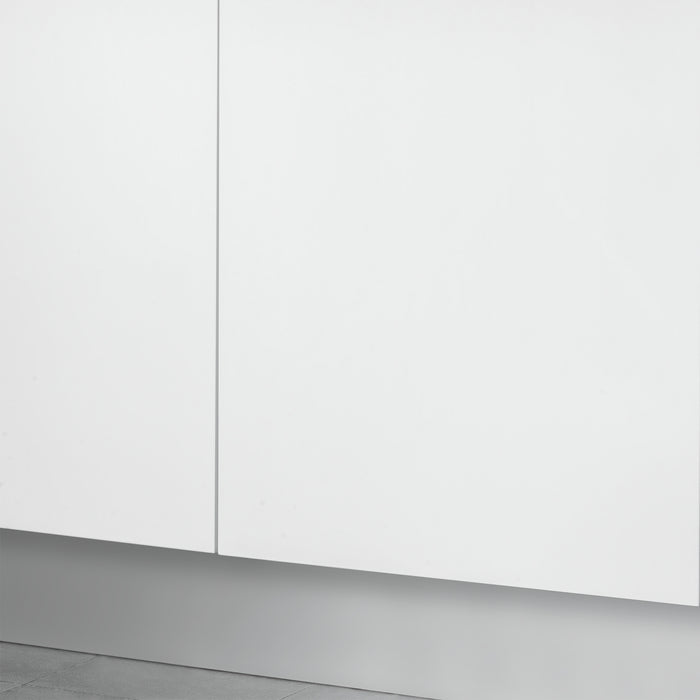 Emuca Kit battiscopa da cucina Plasline con accessori per unione, Altezza 100 mm, 2,35 m, Anodizzato satinato, Tecnoplastica, 1 u.