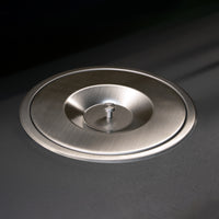 Emuca Pattumiera da incasso Recycle per piano cucina, 7 litri, Acciaio inossidabile, 1 u.