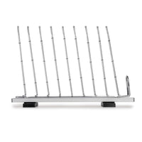 Emuca Porta pantaloni Self montaggio laterale per armadio, Mano destra, Cromato brillo, 1 u.