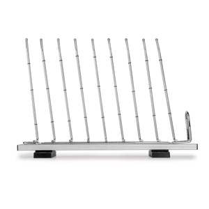 Emuca Porta pantaloni Self montaggio laterale per armadio, Mano destra, Cromato brillo, 1 u.