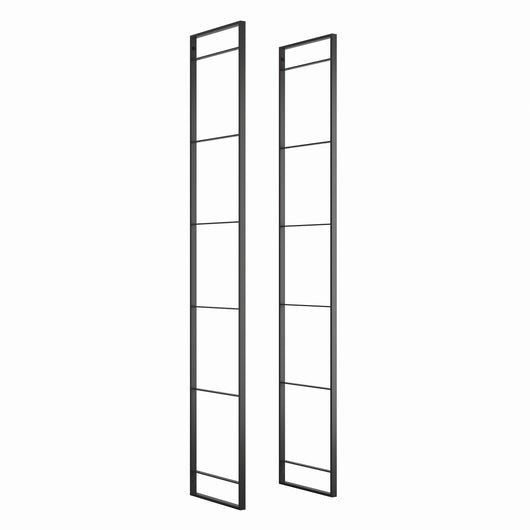 Emuca Struttura per Scaffale Lader, 1790, Verniciato nero, Acciaio