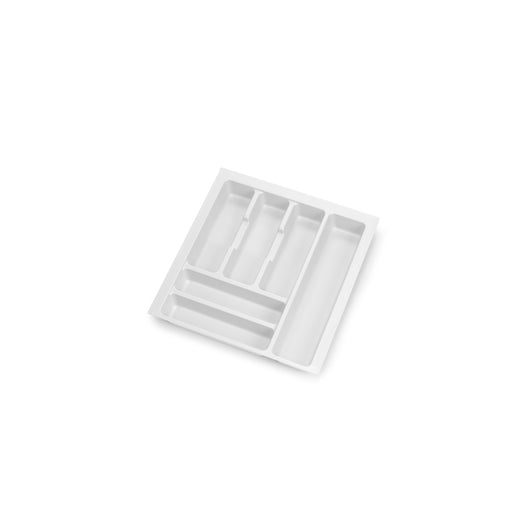 Emuca Portaposate Optima Vertex/Concept 500mm (Spalle 16mm), 450, Plastica bianca, Tecnoplastica, 1 u.