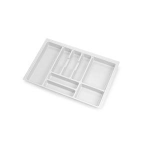 Emuca Portaposate Optima Vertex/Concept 500mm (Spalle 16mm), 700, Plastica bianca, Tecnoplastica, 1 u.