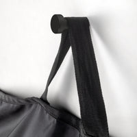 Emuca Appendiabiti da parete Wellington, Verniciato nero, Zama, 1 lotto di 7 unitÃ 