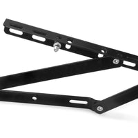 Emuca Set di meccanismi di sollevamento per divano letto, 90 cm, Verniciato nero, Acciaio, 1 u.