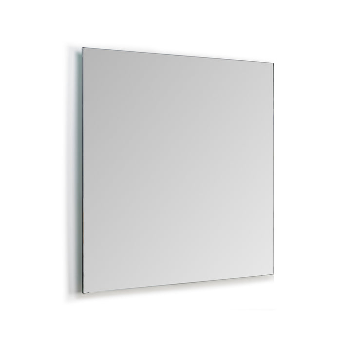Emuca Specchio Centaurus con illuminazione LED decorativa, rettangolare 600 x 800 mm, 14 W, Alluminio e Vetro, 1 u.