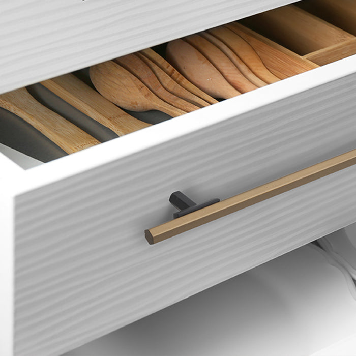 Emuca Maniglia per mobile Riad, L 232 mm, interasse 192 mm, Bronzato, Alluminio, 1 lotto di 20 unitÃ 