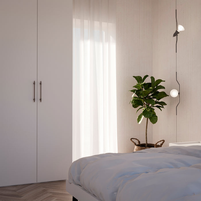 Emuca Maniglia per mobile Riad, L 232 mm, interasse 192 mm, Bronzato, Alluminio, 1 lotto di 20 unitÃ 