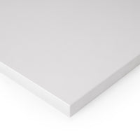 Emuca Piani d'appoggio per scaffali, 600x200, Verniciato bianco, Legno, 1 un