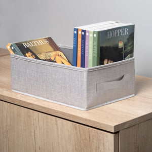 Emuca Kit vassoio con 3 cestelli e telaio con guide a chiusura morbida per armadio, regolabile, modulo 900mm, Grigio pietra